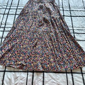 Old Navy Multicolor Floral Maxi Skirt